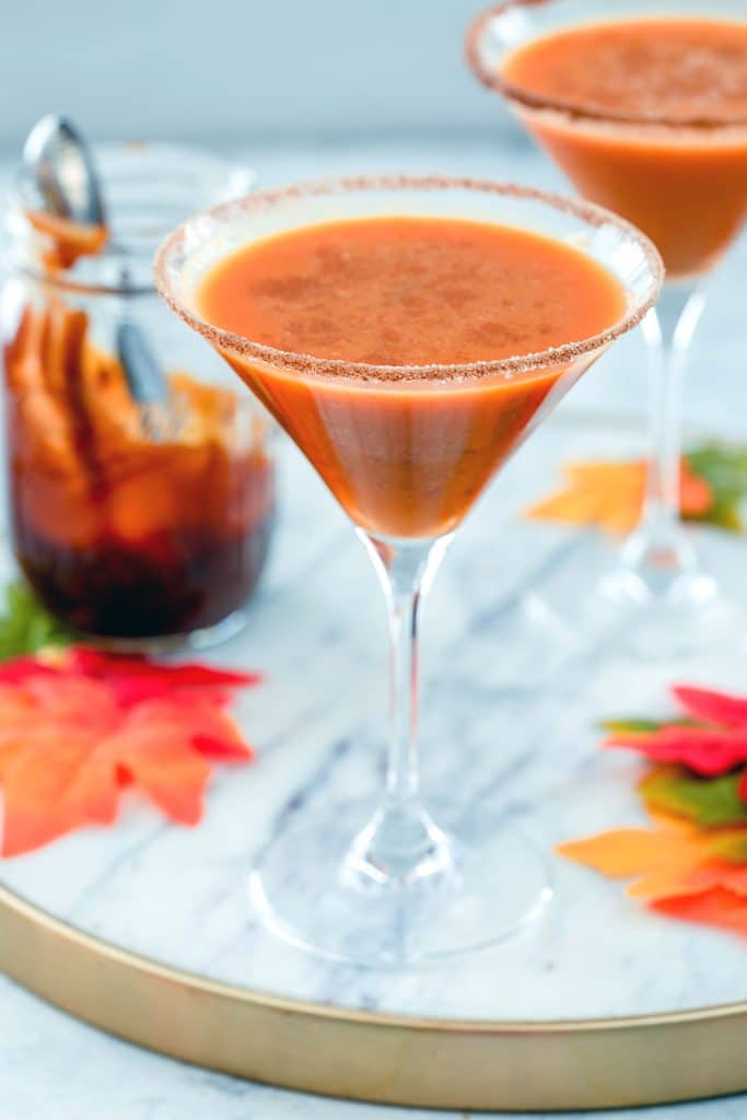 Pumpkin Pie Martini Recipe | We are not Martha