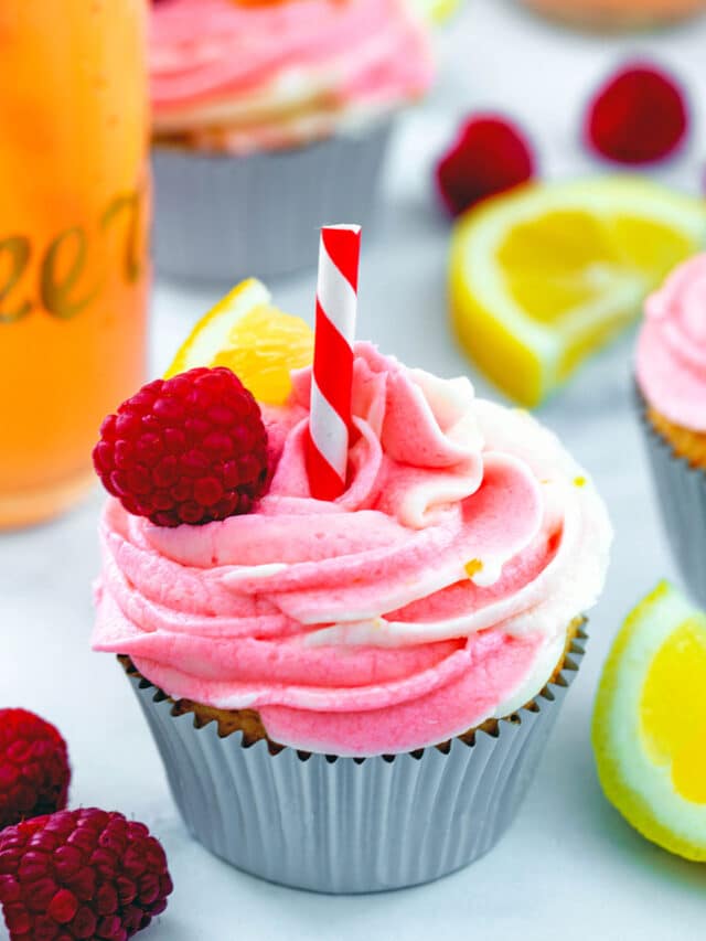 Raspberry Lemonade Cupcakes Story