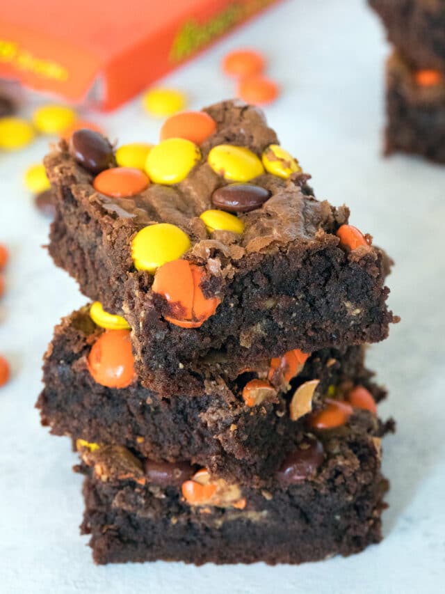 Reese's Pieces PB Brownies Story