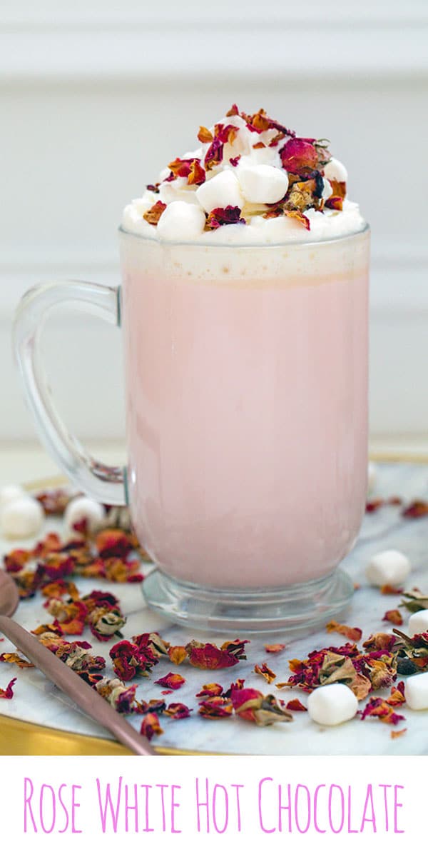 Rose White Hot Chocolate