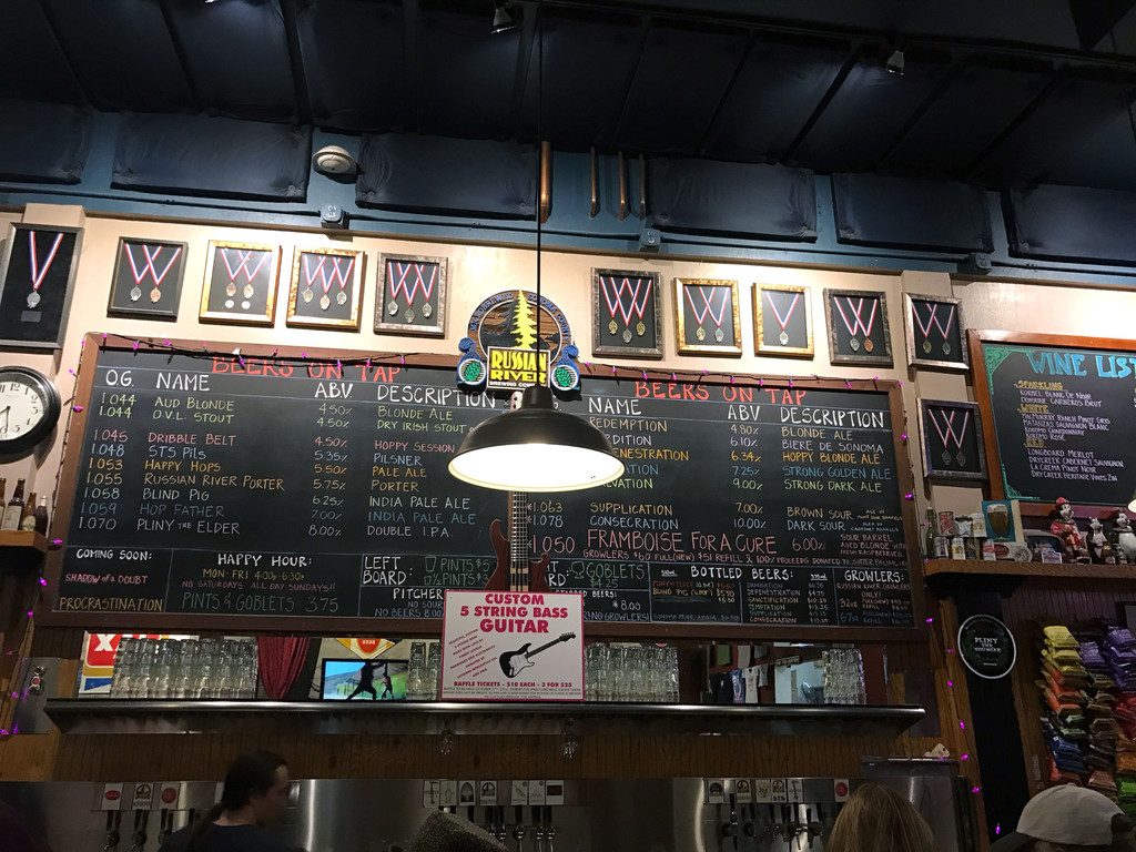 San Francisco and Wine Country Trip -- Russian River Brewery | wearenotmartha.com