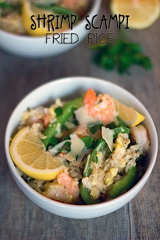 scampi shrimp fried rice