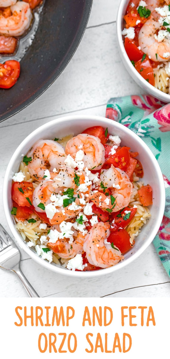 Shrimp and Feta Orzo Salad