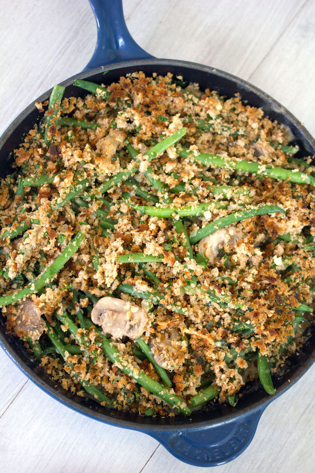 Skillet Green Bean Casserole Recipe We are not Martha