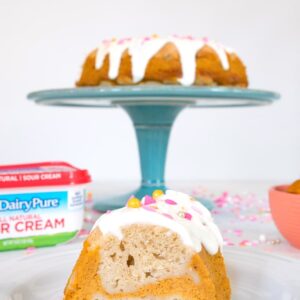 Sour Cream Pumpkin Pie Bundt Cake -- For when you can't decide between cake or pie | wearenotmartha.com