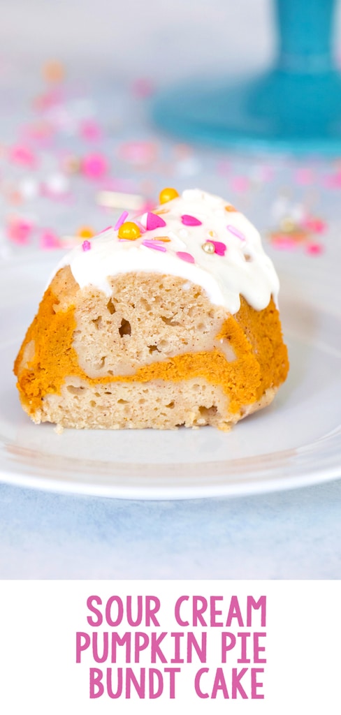 Sour Cream Pumpkin Pie Bundt Cake