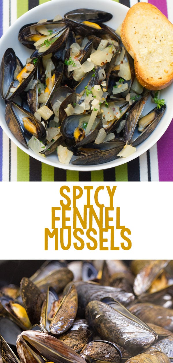 Spicy Fennel Mussels Recipe We are not Martha