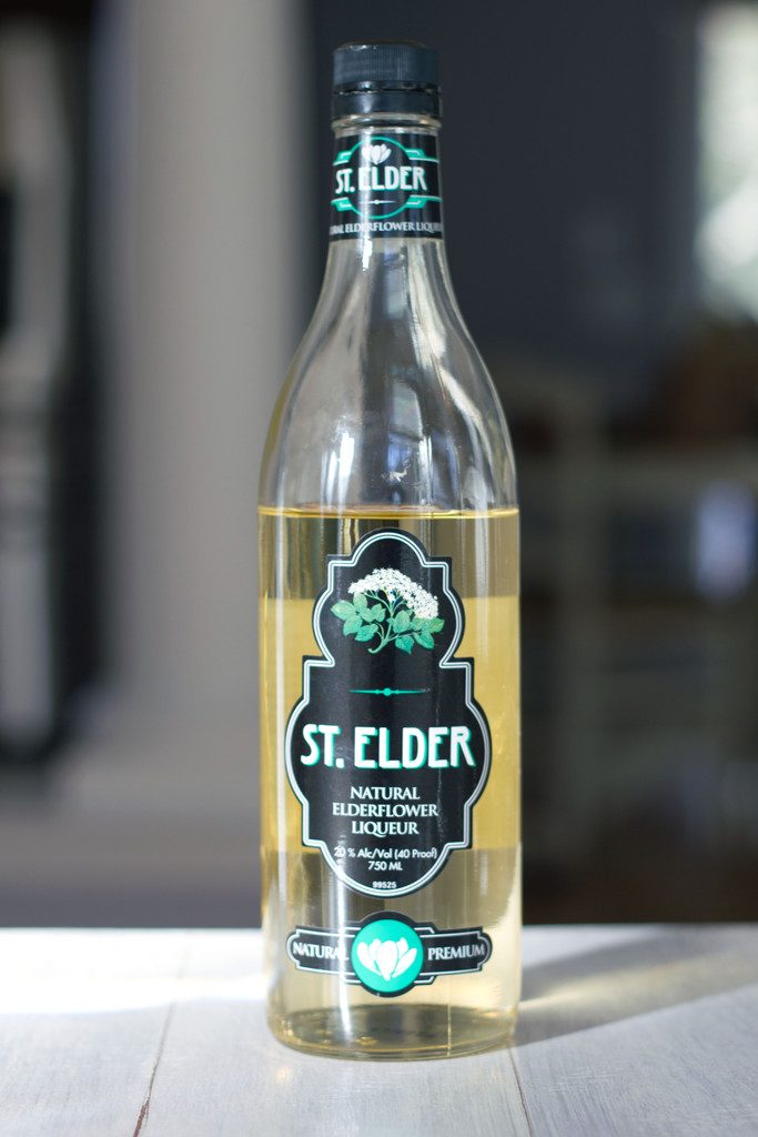 Bottle of St. Elder, Elderflower Liqueur