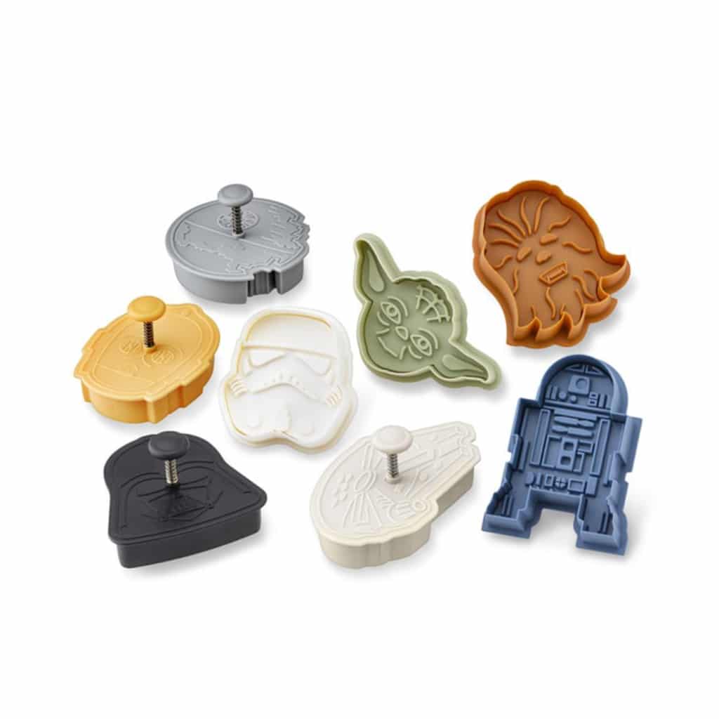 Various Star Wars cookie cutters