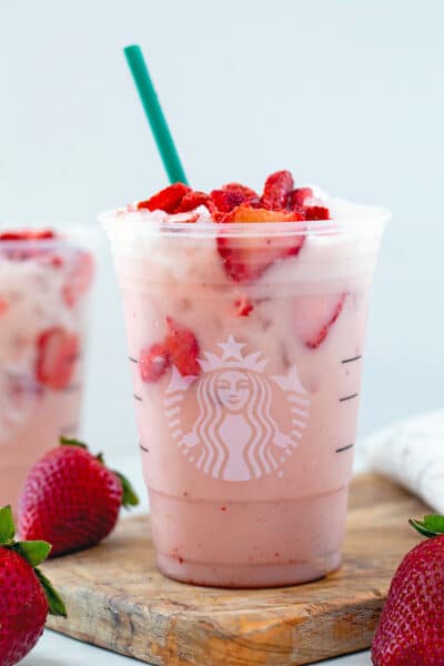 Pink Drink Recipe {Starbucks Copycat} - We are not Martha