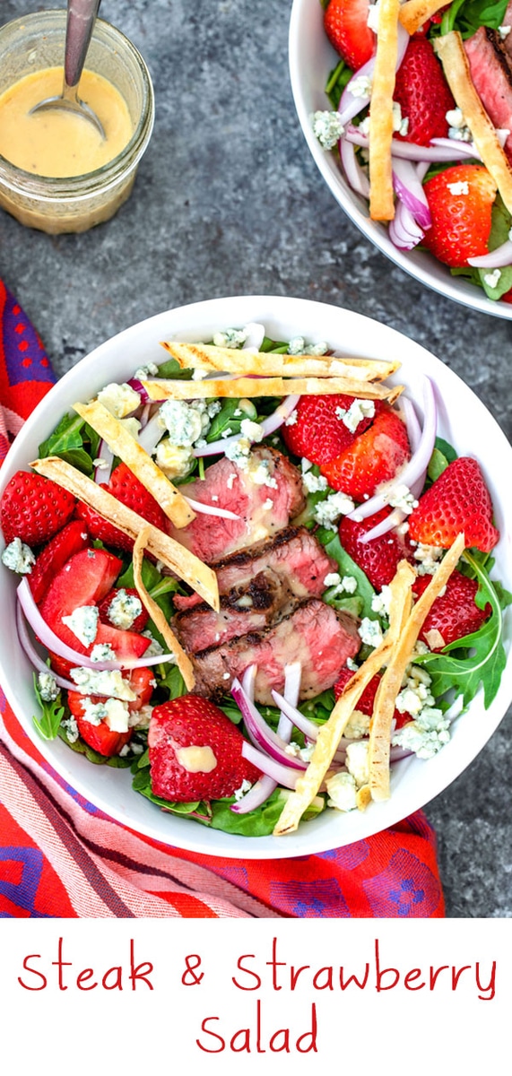 Steak and Strawberry Salad