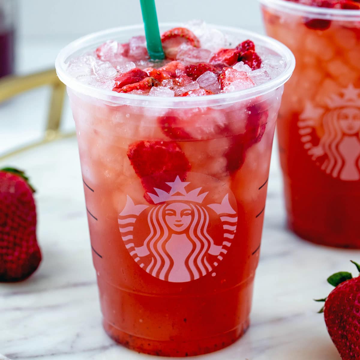 Strawberry Acai Lemonade Starbucks Refresher