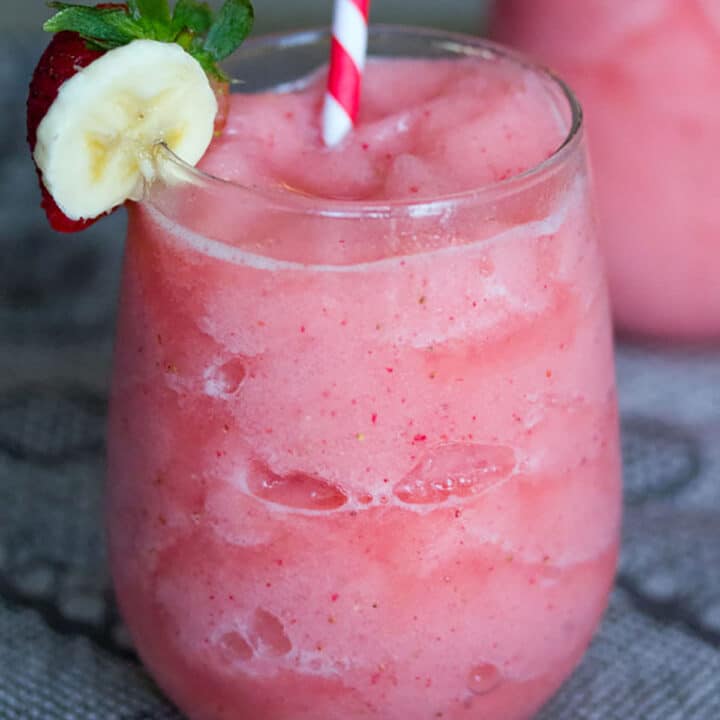 Strawberry Banana Daiquiri Recipe We are not Martha