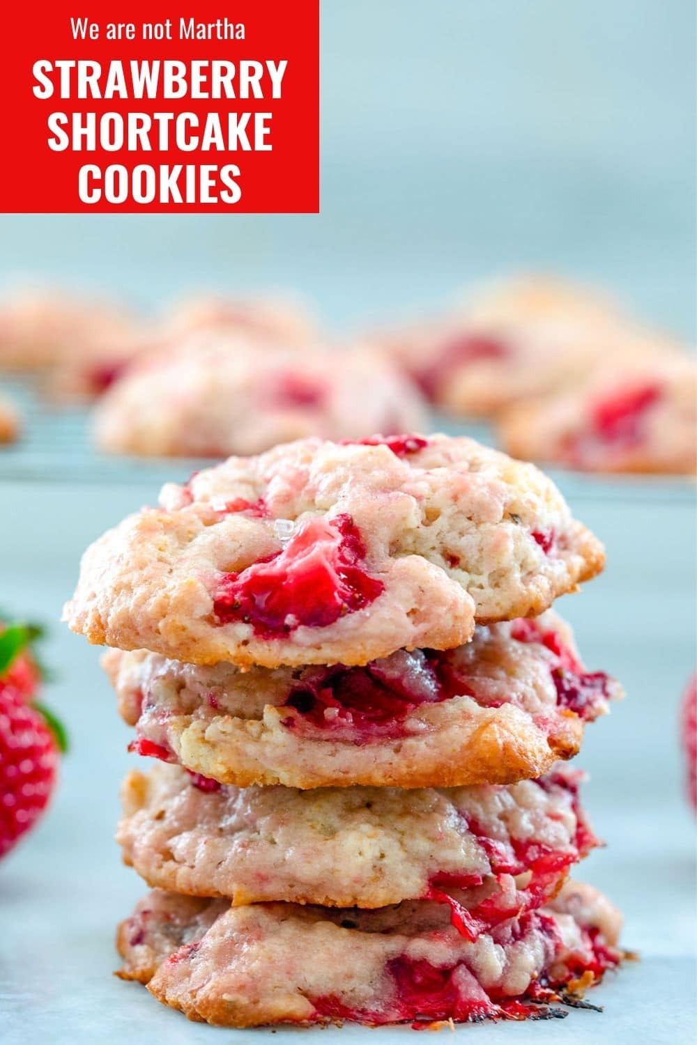 Strawberry Shortcake Cookies