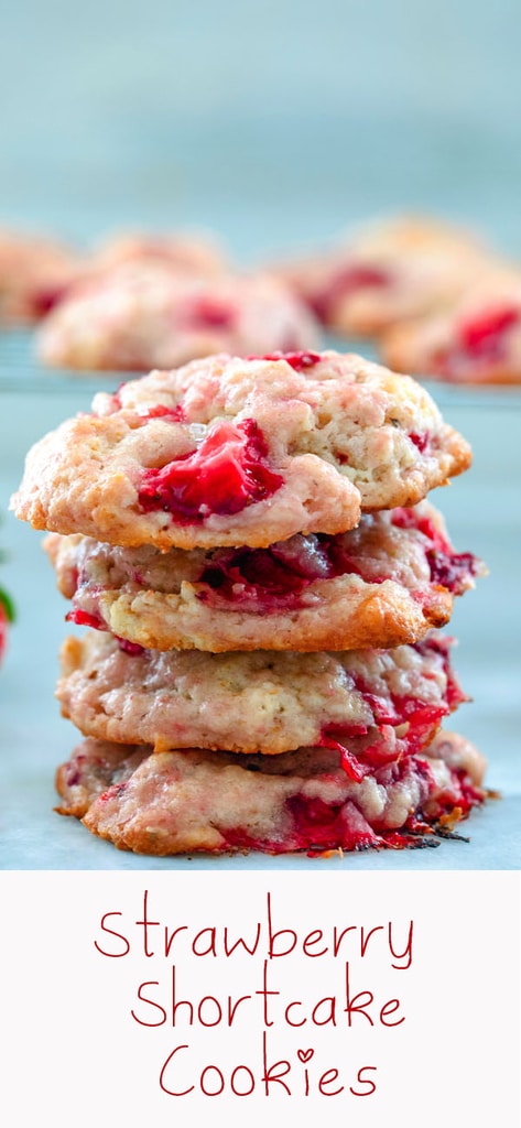 Strawberry Shortcake Cookies