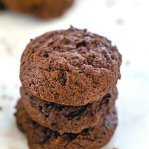 Tartine's Deluxe Double-Chocolate Cookies -- Once you have one of Tartine's chocolate cookies, you'll never want another chocolate cookie again! And now you can make them at home with this super easy recipe | wearenotmartha.com