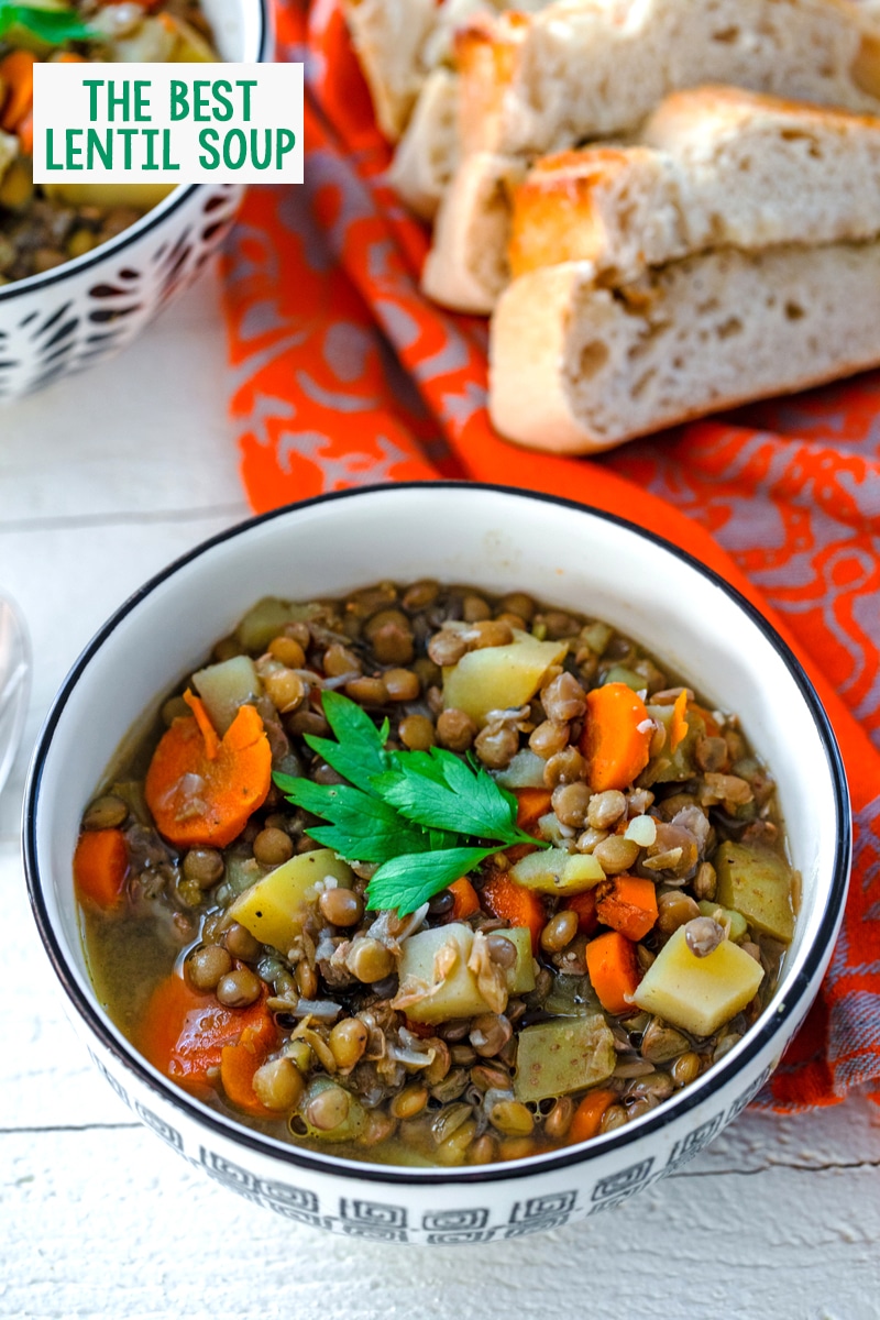 The Best Lentil Soup Recipe We are not Martha