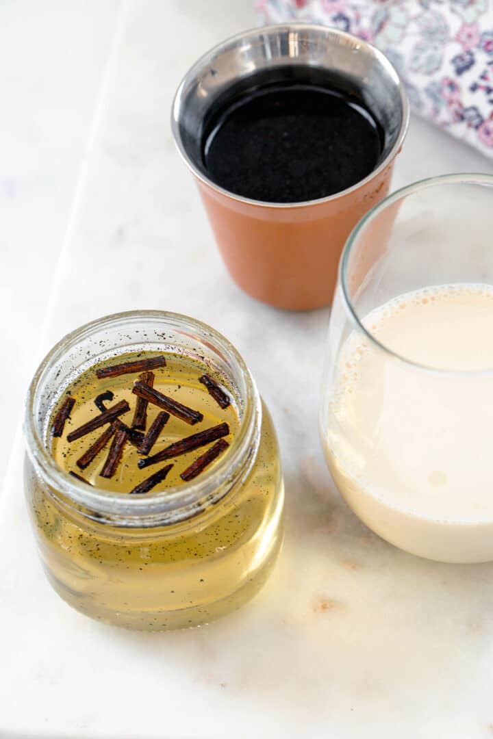 Iced Toasted Vanilla Oatmilk Shaken Espresso {Starbucks Copycat}