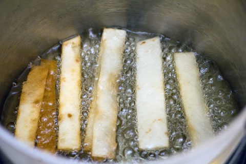 Tortilla Soup Tortilla Strips Frying.jpg