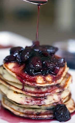 Turkey Bacon Pancakes with Roasted Cherry Maple Syrup 6.jpg