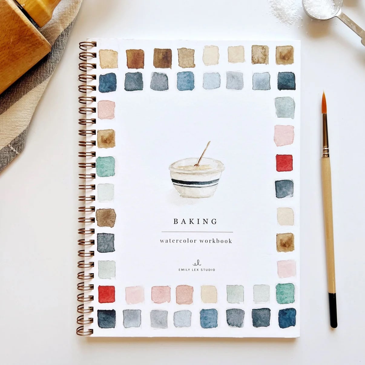 Baking Watercolor Workbook.