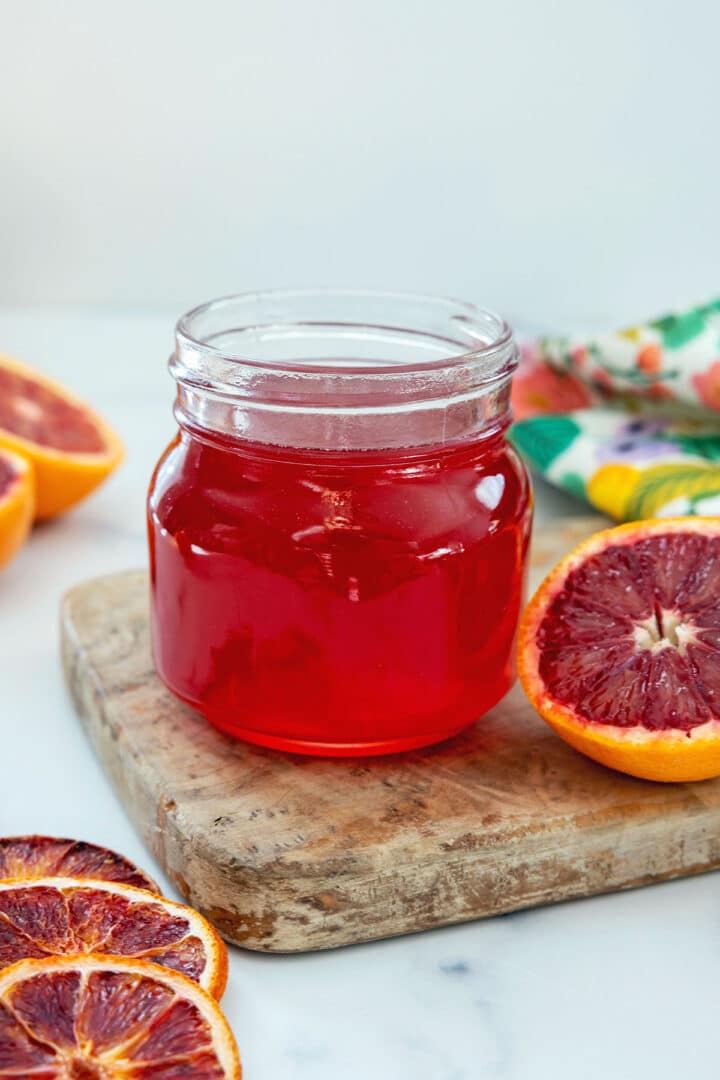 Blood Orange Syrup Recipe - We are not Martha