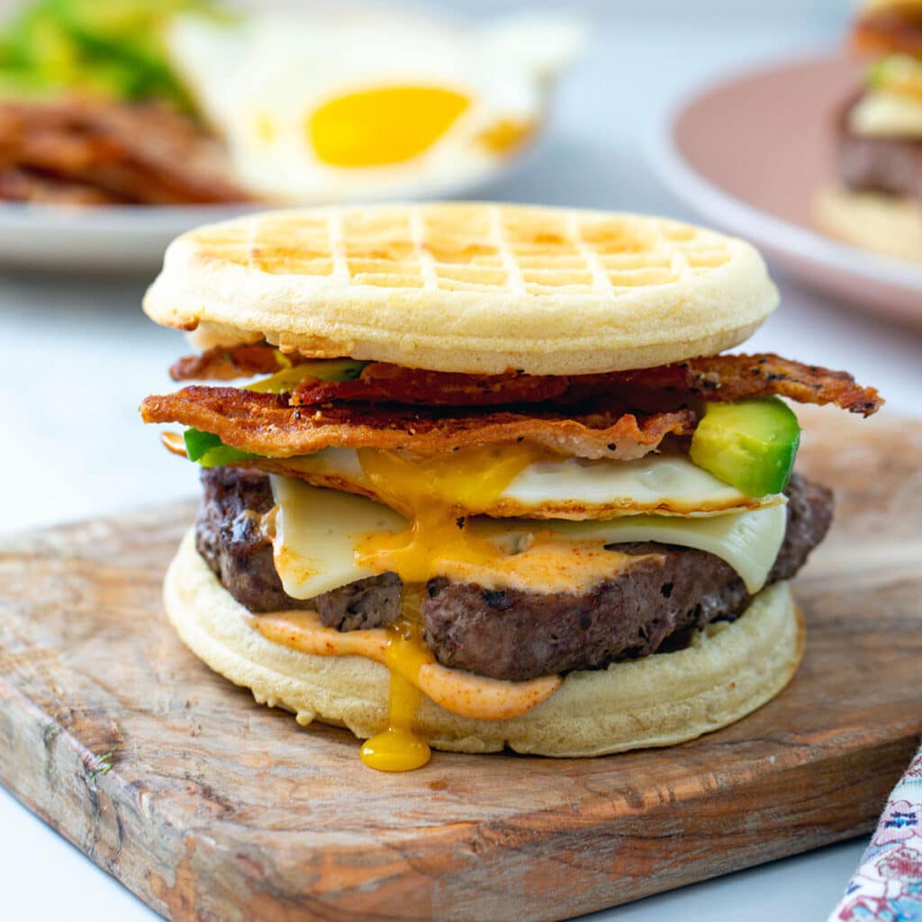 Breakfast Burgers Recipe - We are not Martha