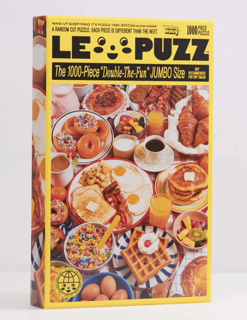 Breakfast puzzle.