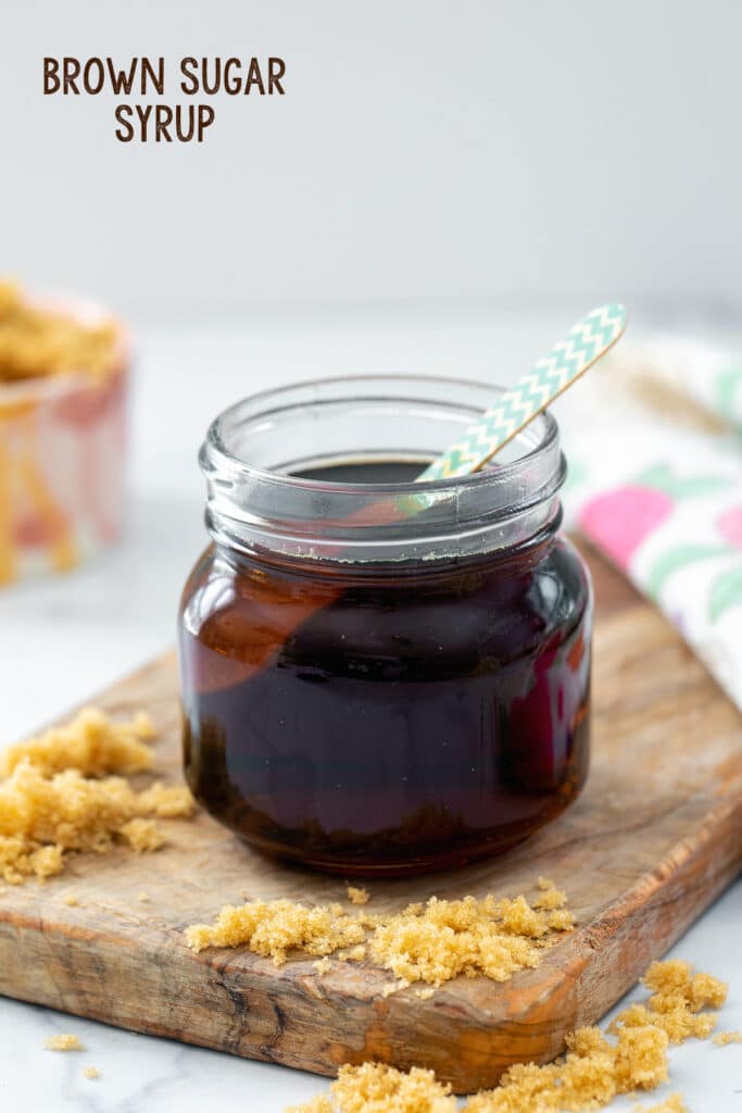 Brown Sugar Syrup Recipe We are not Martha