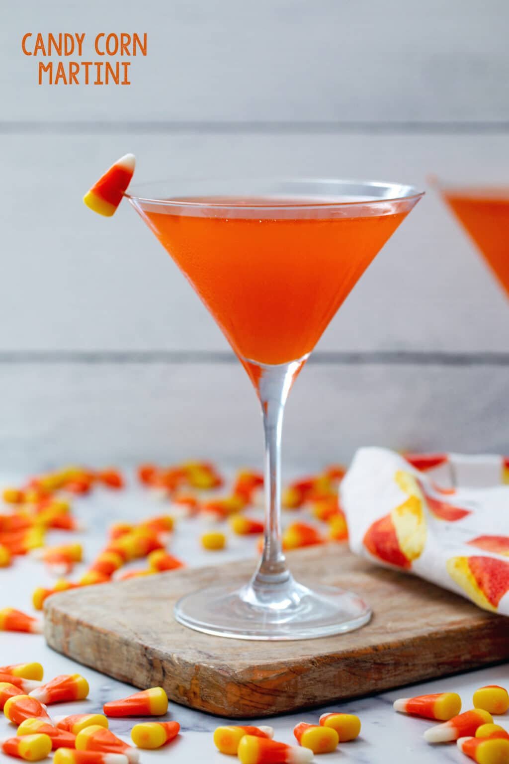 Candy Corn Martini Halloween Recipe We are not Martha