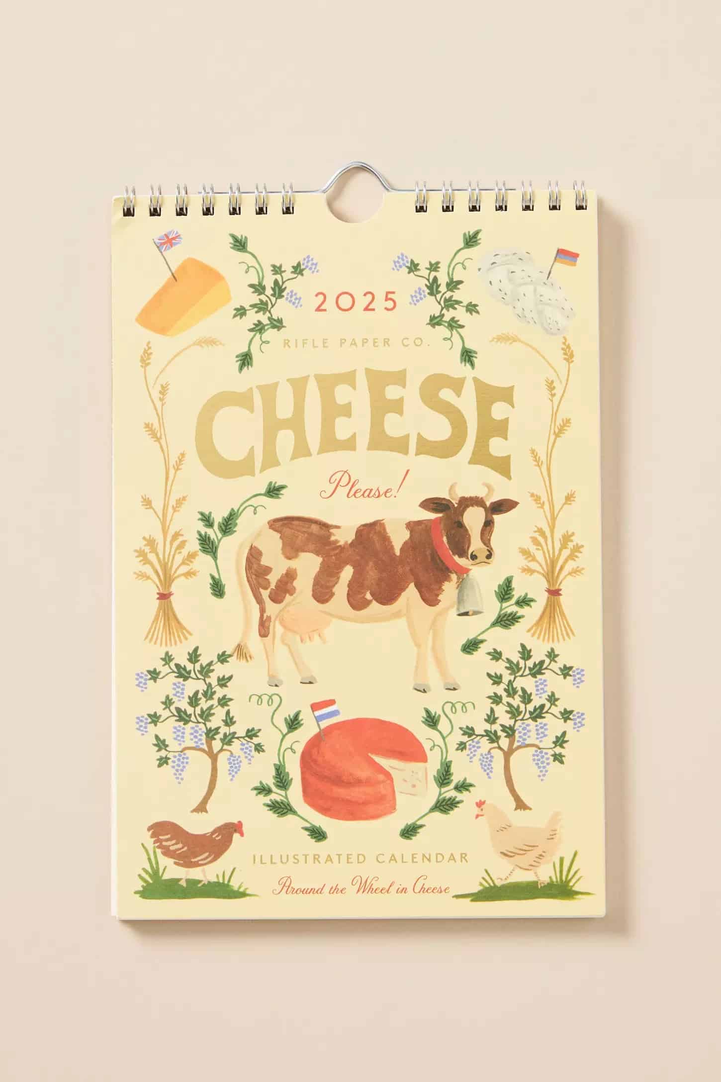 Cheese calendar.