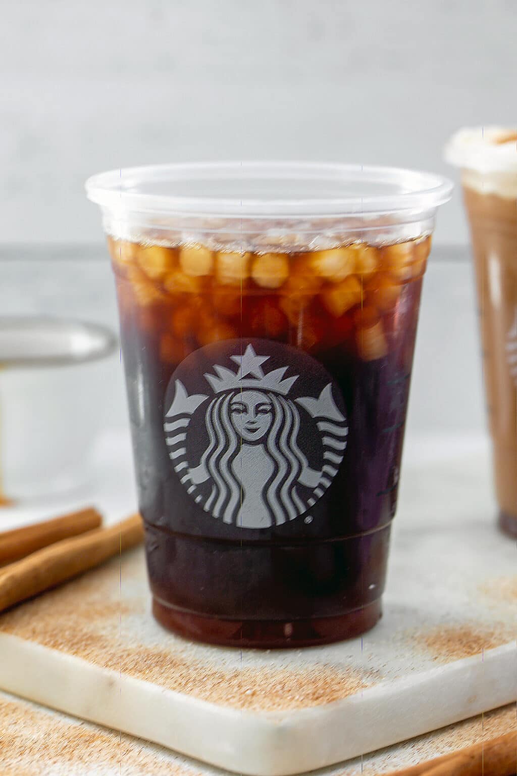 Cinnamon Caramel Cream Cold Brew {Starbucks Recipe} We are not Martha