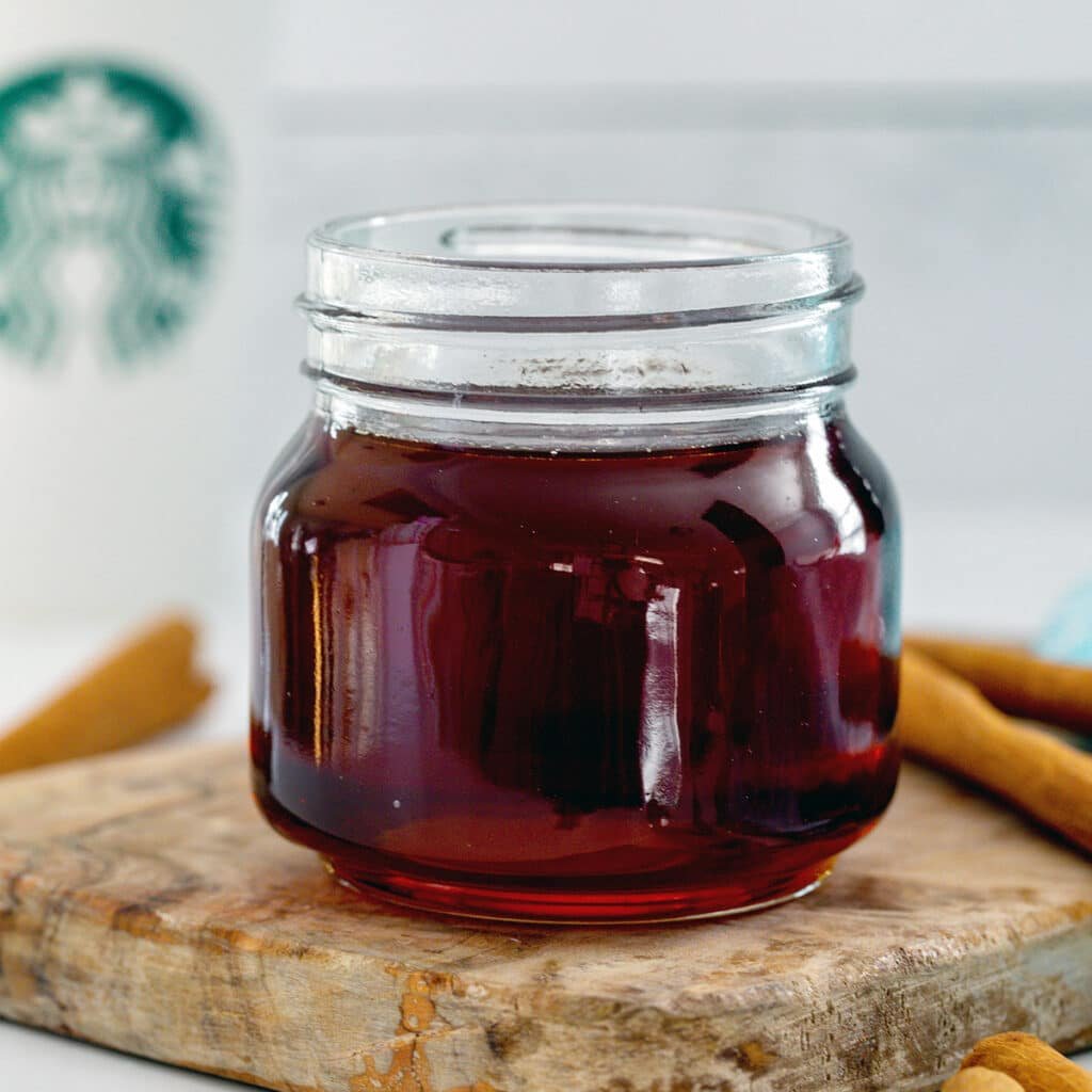 Cinnamon Dolce Syrup {Starbucks Copycat Recipe} We are not Martha
