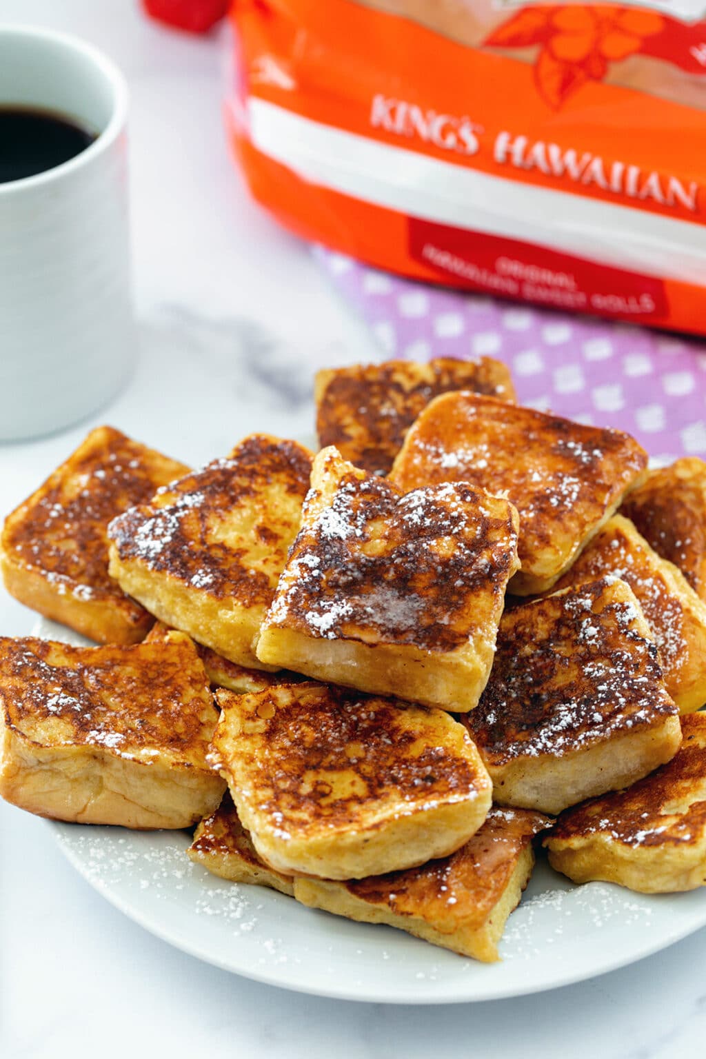 Hawaiian Roll French Toast Recipe We are not Martha