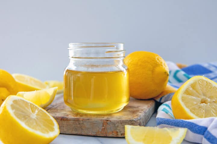 Lemon Simple Syrup Recipe - We are not Martha