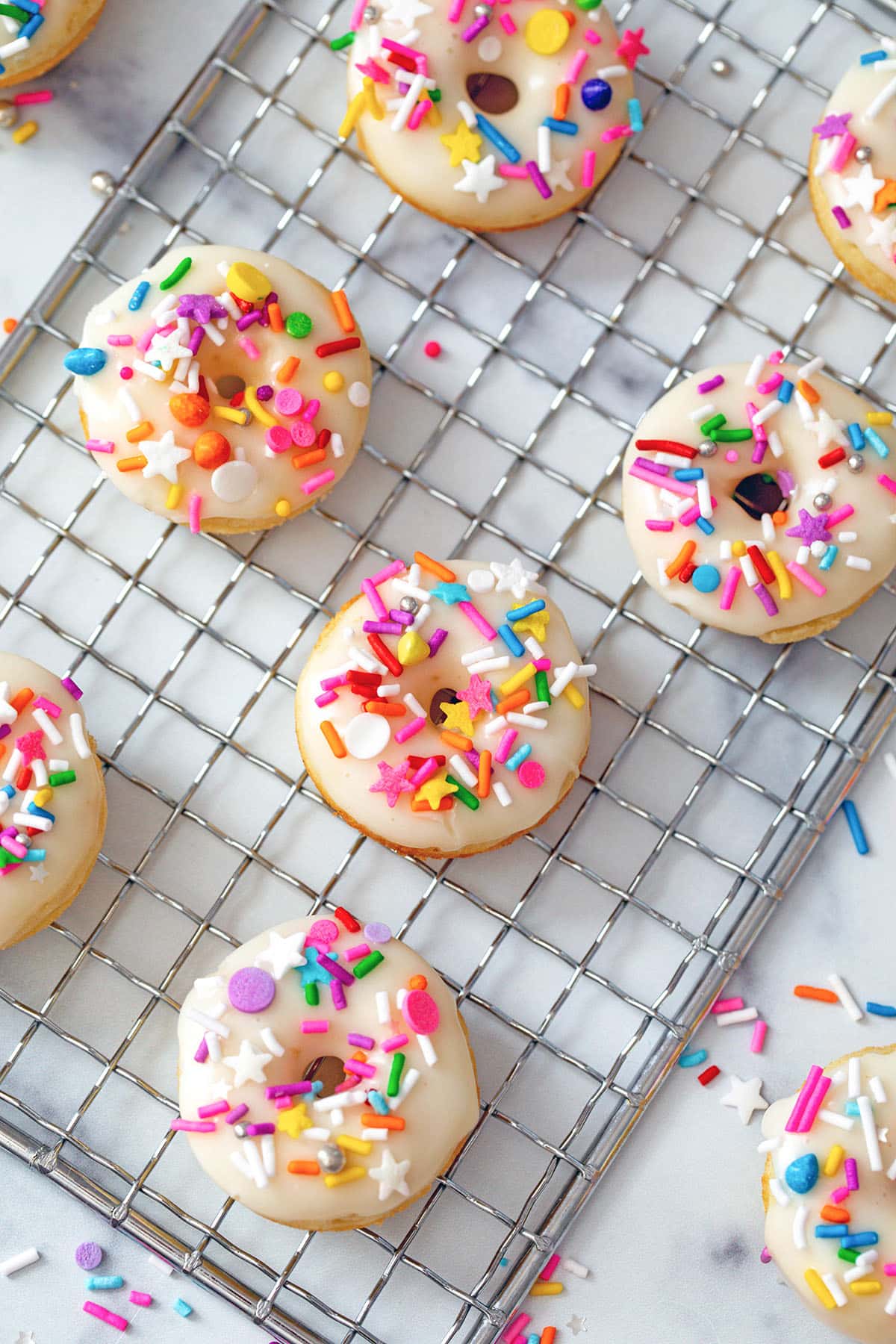 Pink Party Donuts - Sally's Baking Addiction