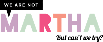 We are not Martha logo