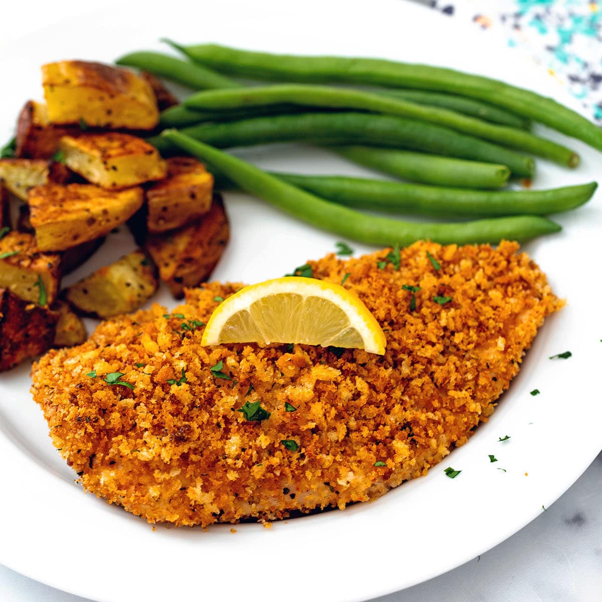 Panko Crusted Chicken - Healthy Steps Nutrition