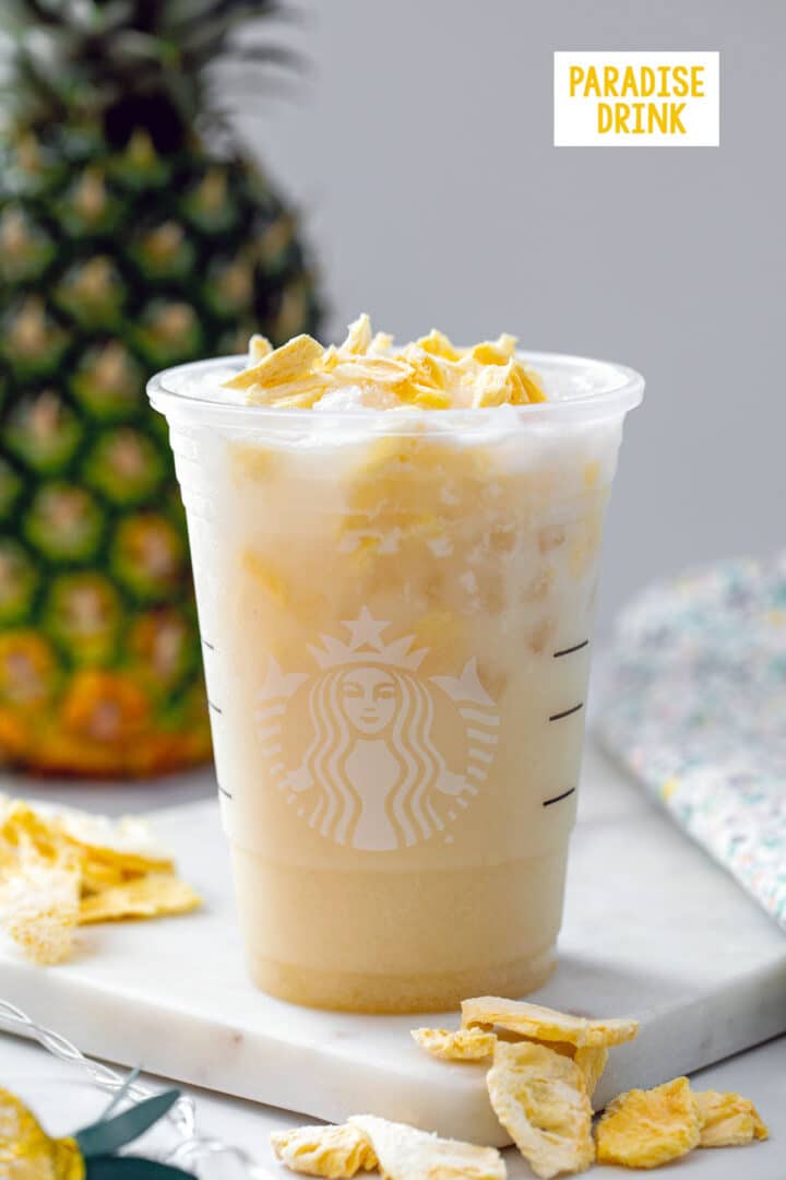 Paradise Drink Starbucks Copycat - We are not Martha
