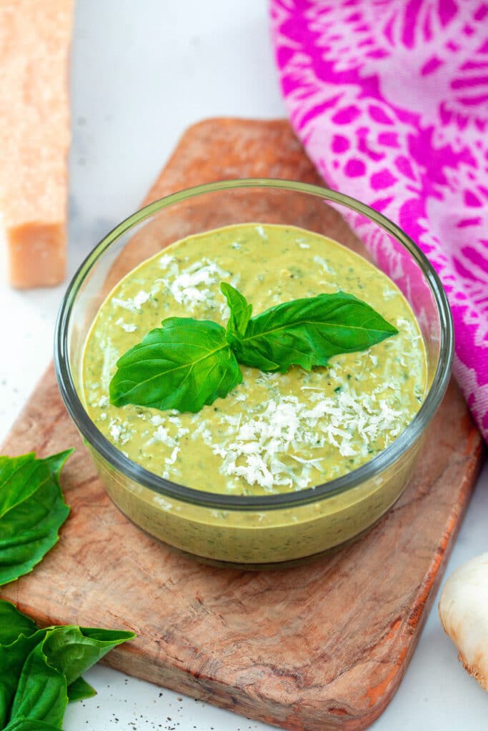 Pesto Cream Sauce Recipe We are not Martha