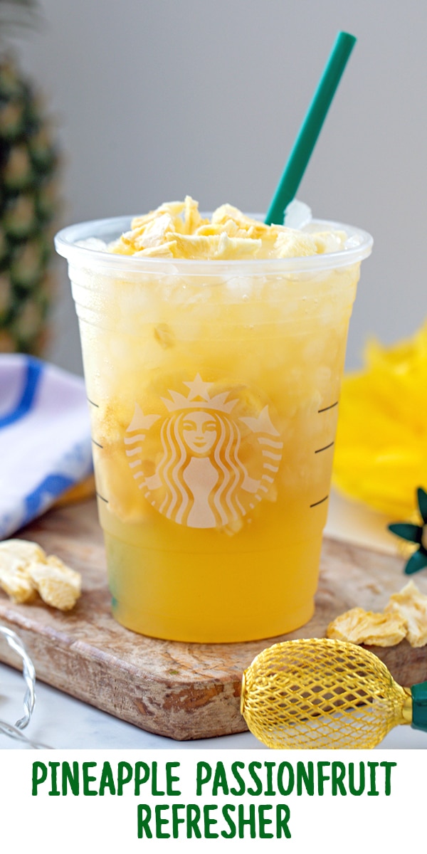 Pineapple Passionfruit Refresher {Starbucks Copycat}