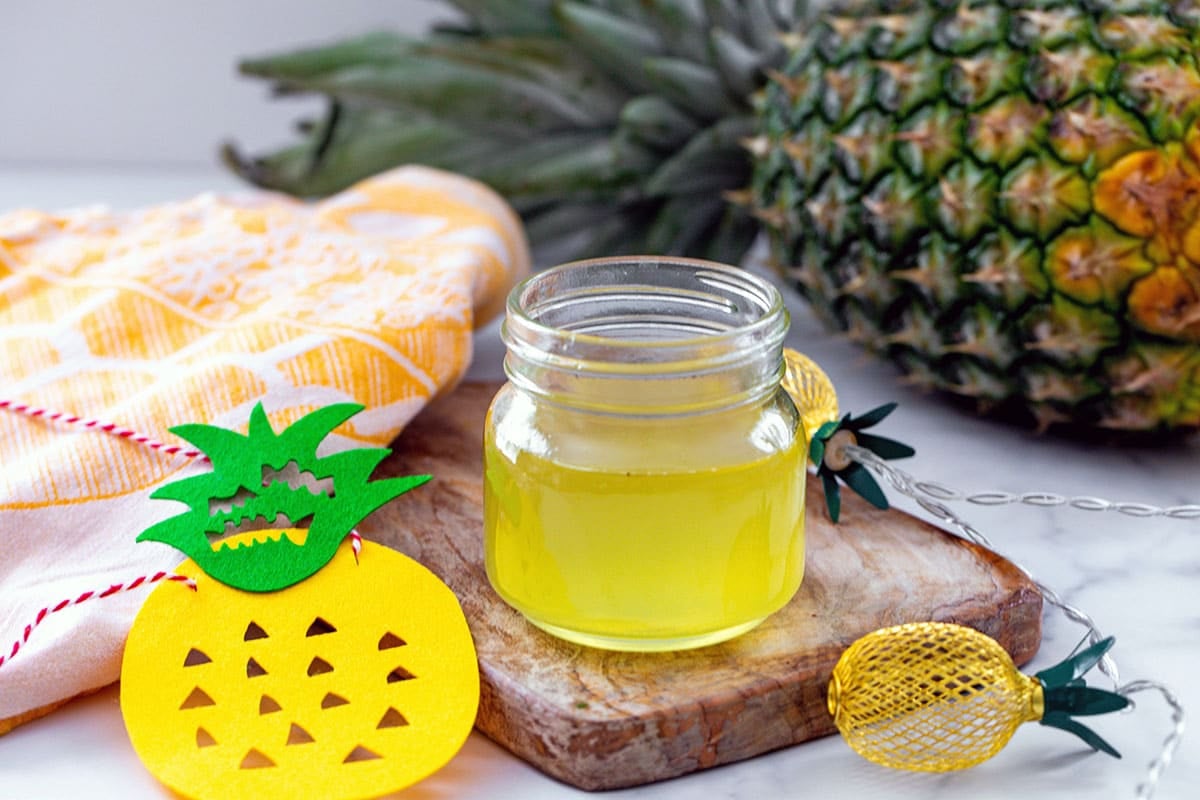 Pineapple Syrup Recipe - We are not Martha