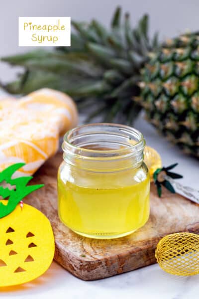 Pineapple Syrup Recipe - We are not Martha