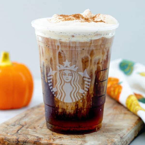 Pumpkin Cream Cold Brew {Starbucks Copycat} We are not Martha