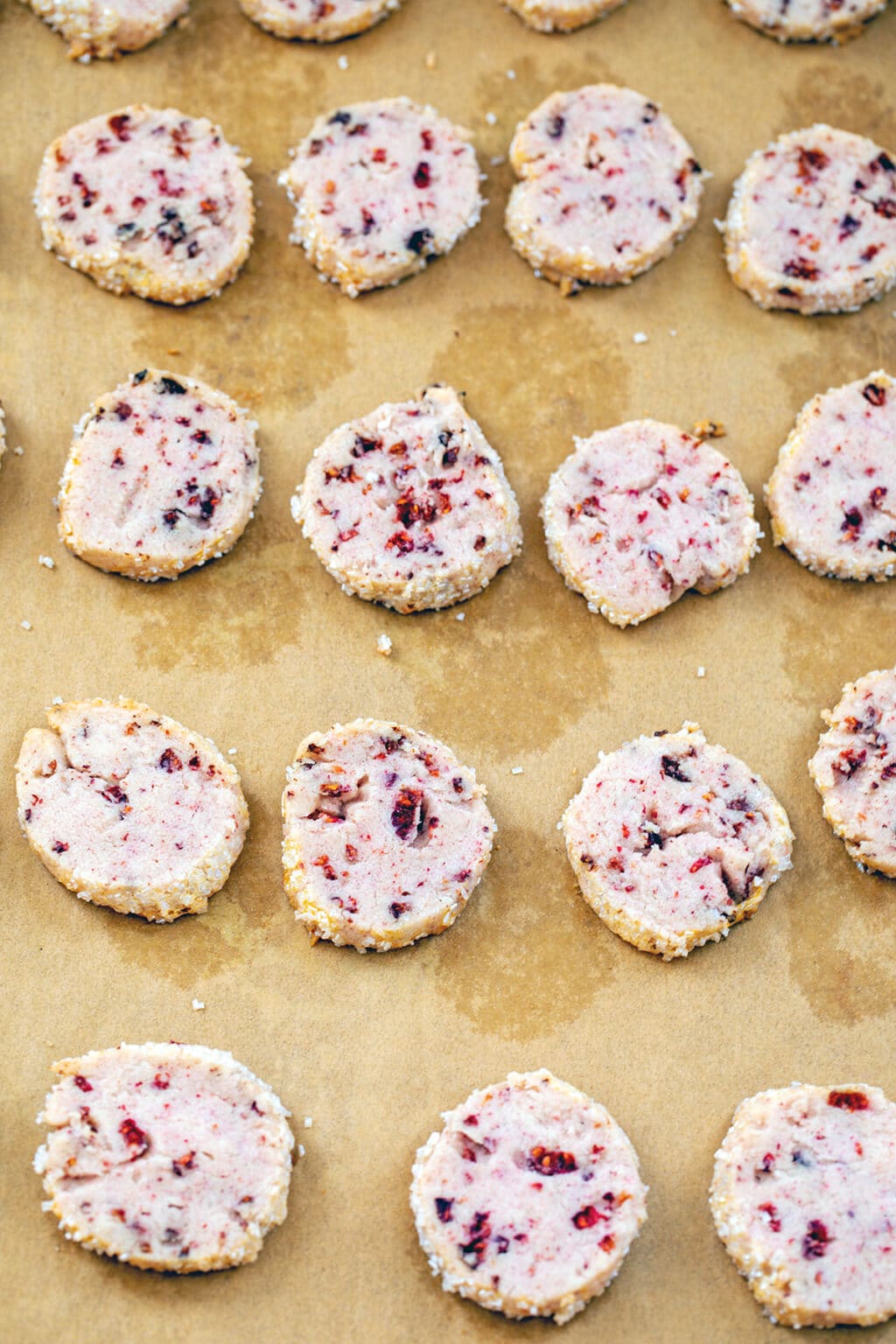Raspberry Shortbread Cookies Recipe - We are not Martha