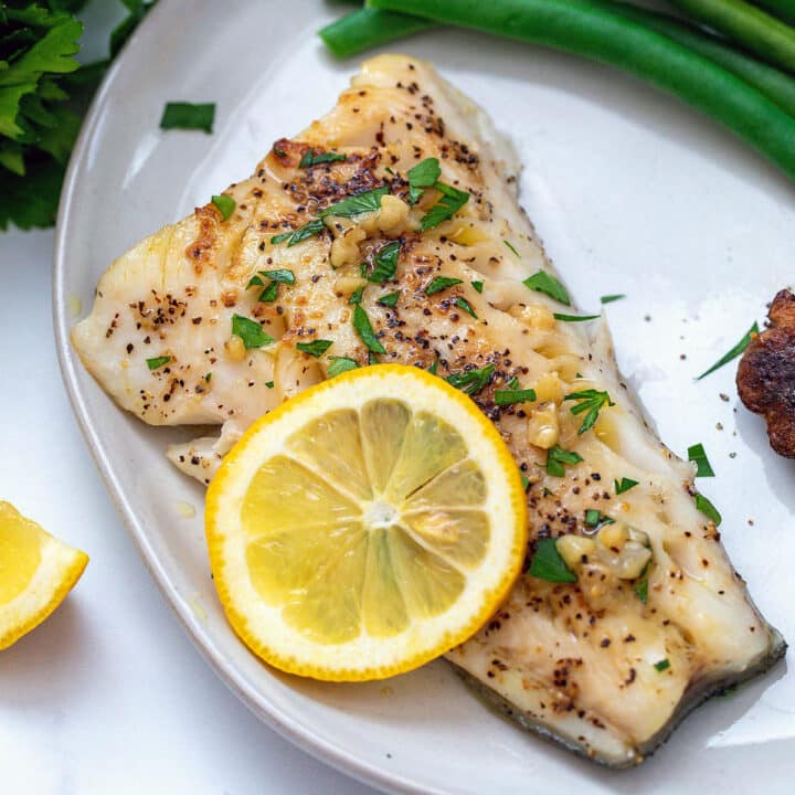 Sablefish Recipe {with Lemon Garlic Butter Sauce} - We Are Not Martha