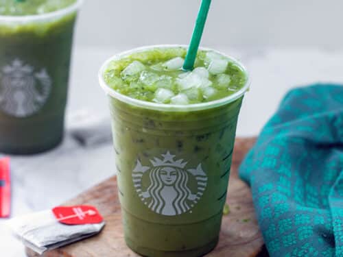 Iced Matcha Tea Latte: Starbucks Coffee Company
