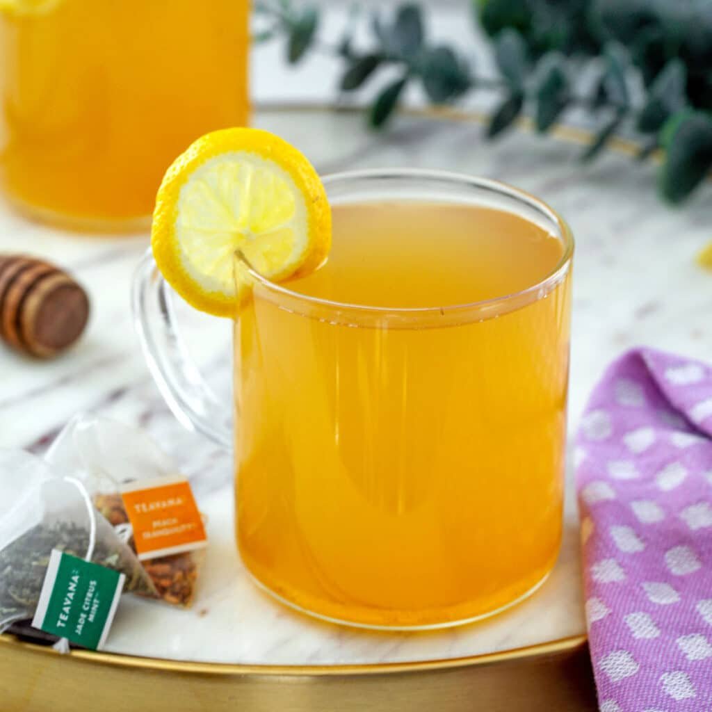 Starbucks Medicine Ball {Honey Citrus Mint Tea} We are not Martha