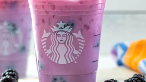 Starbucks Purple Drink Recipe {Lavender Haze} - We are not Martha