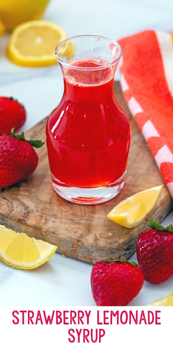 Strawberry Lemonade Syrup